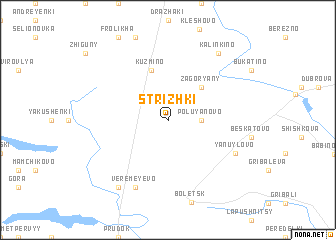 map of Strizhki