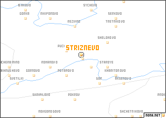 map of Striznevo