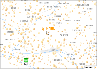 map of Strmac