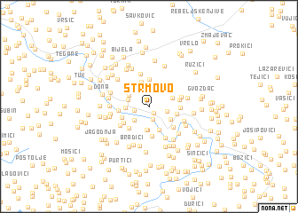 map of Strmovo