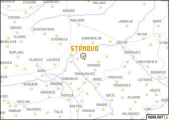 map of Strmovo