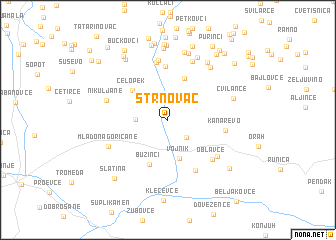 map of Strnovac