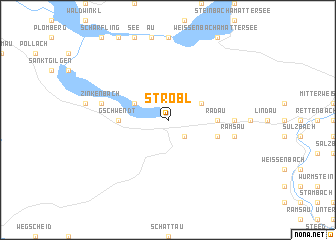 map of Strobl