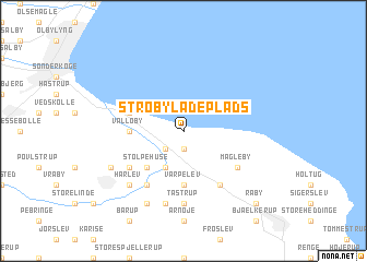 map of Strøby Ladeplads