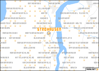 map of Strohausen