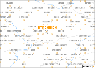 map of Stroheich