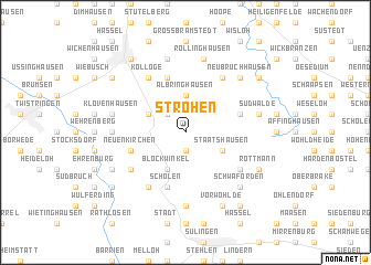 map of Ströhen