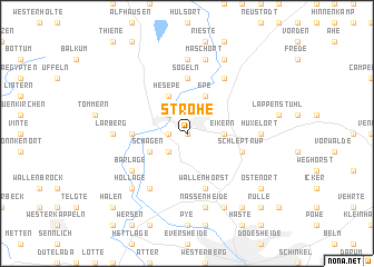 map of Strohe