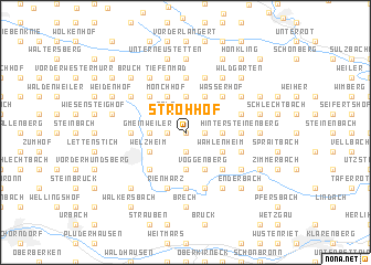map of Strohhof