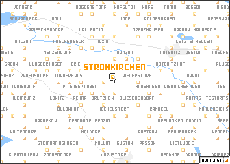 map of Strohkirchen
