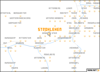 map of Strohlehen