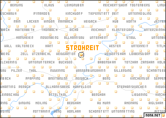 map of Strohreit