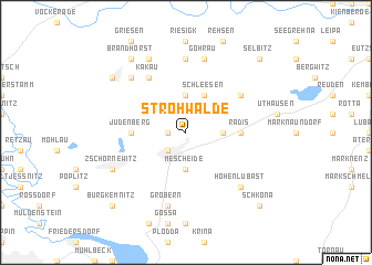 map of Strohwalde