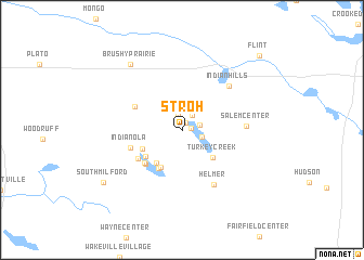 map of Stroh