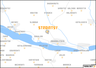 map of Strointsy