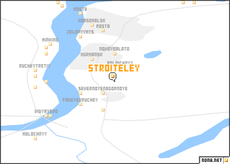 map of Stroiteley