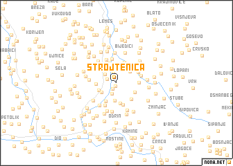 map of Strojtenica