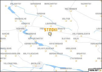 map of Stroki