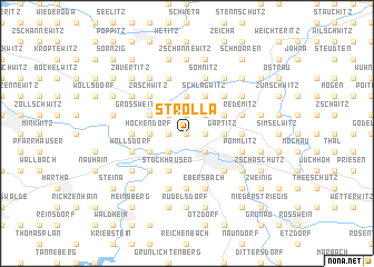 map of Strölla