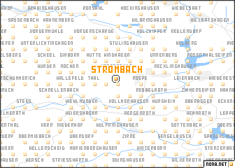 map of Strombach