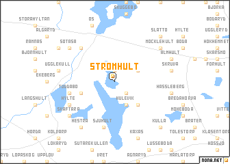 map of Strömhult