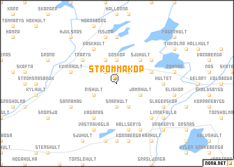 map of Strömmaköp