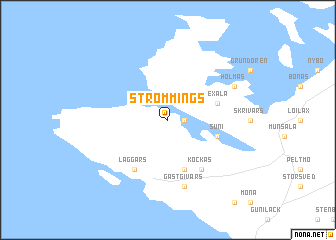 map of Strömmings