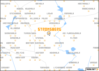 map of Strömsberg