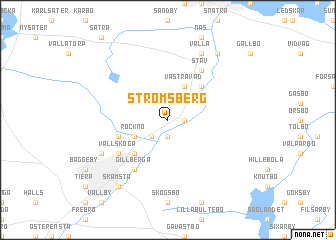 map of Strömsberg