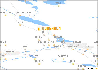 map of Strömsholm