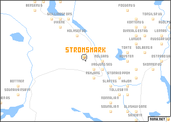 map of Strömsmark