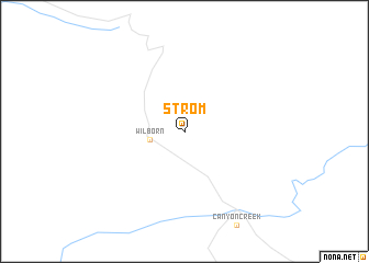 map of Strom