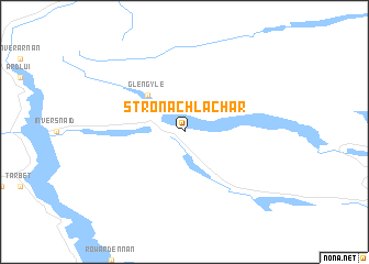 map of Stronachlachar