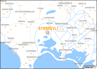 map of Strongylí