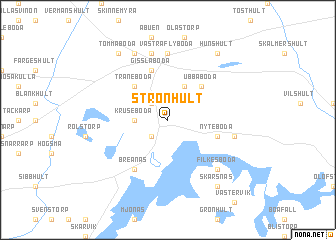 map of Strönhult