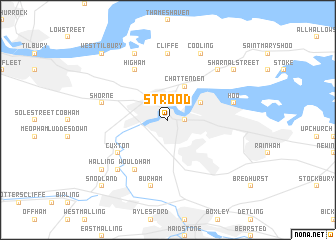 map of Strood