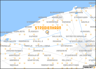 map of Strooienhaan