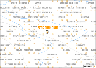 map of Stropkowo