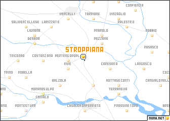 map of Stroppiana