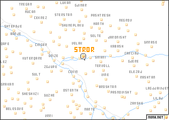 map of Stror