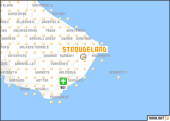 map of Stroude Land