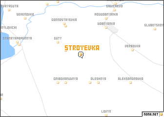 map of Stroyevka