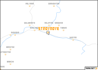 map of Stroynoye