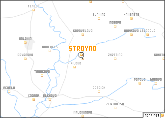 map of Stroyno