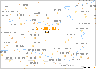 map of Strubishche