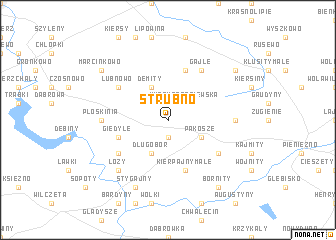 map of Strubno