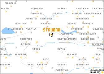 map of Strubno