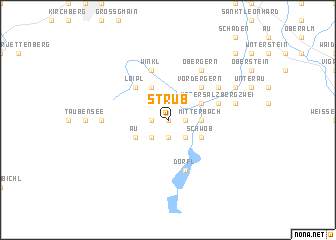 map of Strub