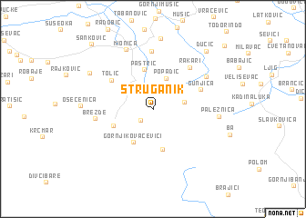 map of Struganik