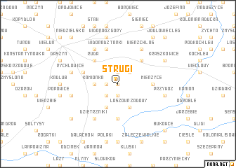 map of Strugi